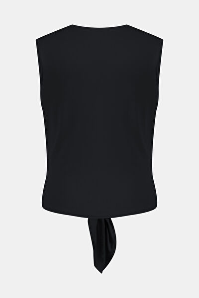 SİYAH KOLSUZ T-SHIRT 5