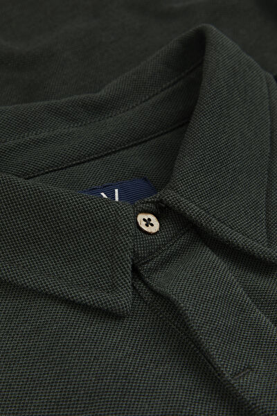 HAKİ POLO YAKA SWEATSHIRT 3