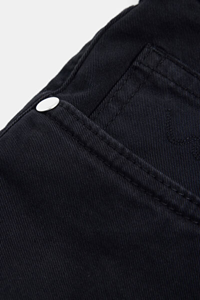 LACİVERT BORU PAÇA SPOR PANTOLON 4