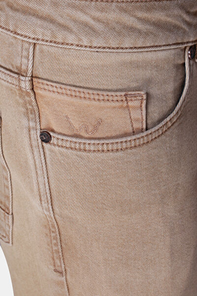 KAHVE STRAIGHT JEAN PANTOLON 6