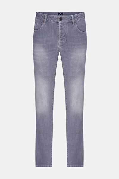 GRİ STRAIGHT JEAN PANTOLON 4
