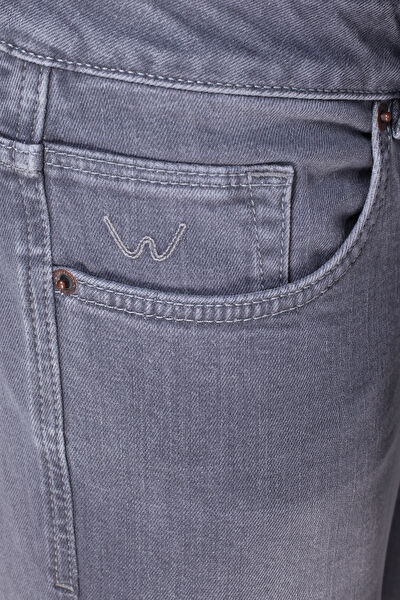 GRİ STRAIGHT JEAN PANTOLON 6