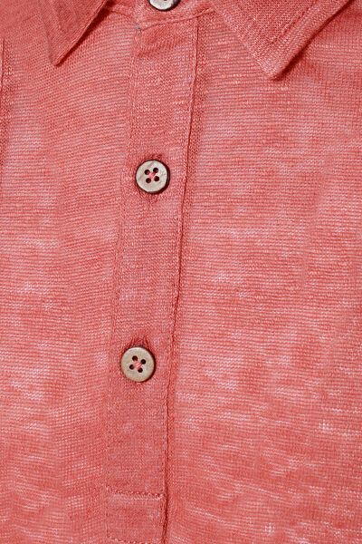 TURUNCU POLO YAKA T-SHIRT 5