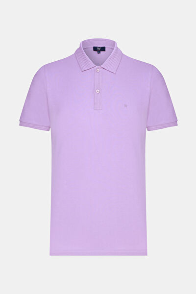LİLA POLO YAKA T-SHIRT 5