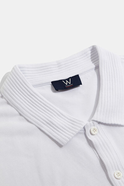 BEYAZ POLO YAKA T-SHIRT 3
