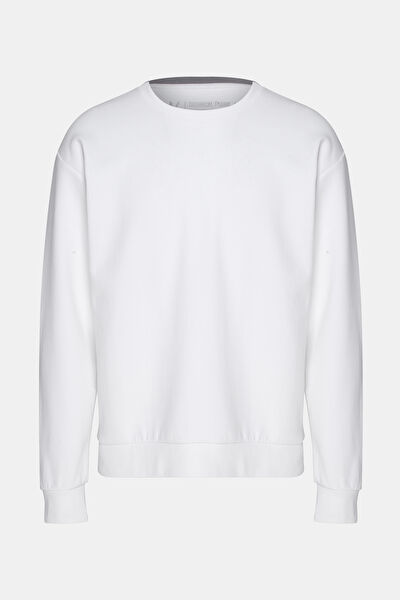 EKRU BİSİKLET YAKA SWEATSHIRT 4