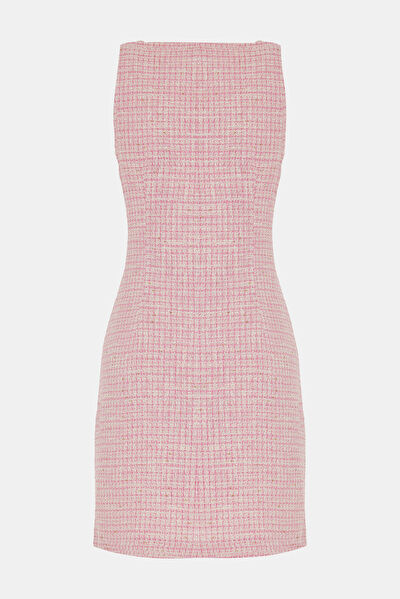 PEMBE TÜVİT MİNİ ELBİSE 6