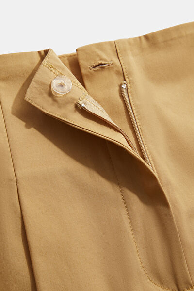 CAMEL WIDE LEG PANTOLON 7