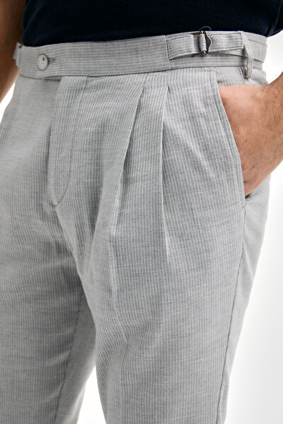 GRİ BORU PAÇA SPOR PANTOLON 4