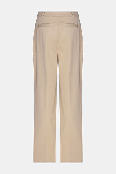 BEJ WIDE LEG PANTOLON 4