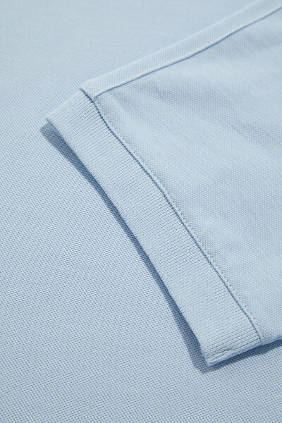 AÇIK MAVİ POLO YAKA T-SHIRT 4