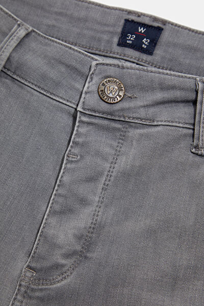 SLIM ANTRASİT JEAN PANTOLON 3