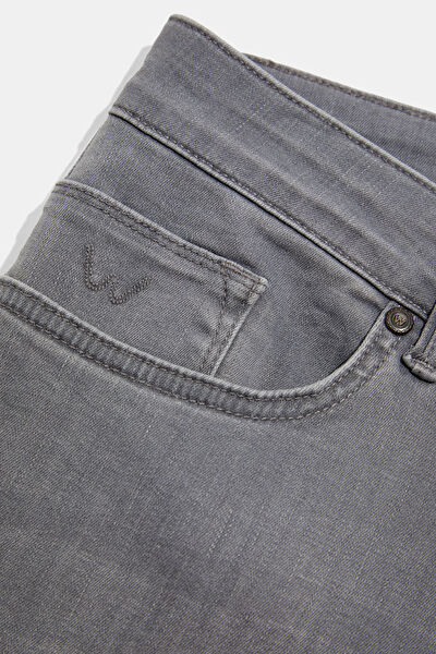 SLIM ANTRASİT JEAN PANTOLON 4