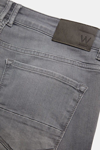 SLIM ANTRASİT JEAN PANTOLON 5