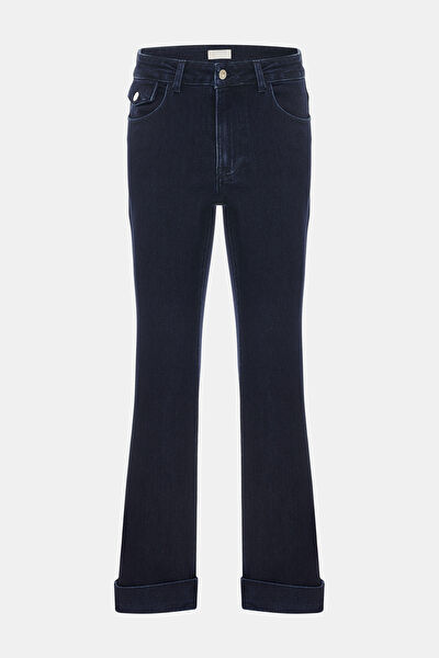 İNDİGO WIDE LEG JEAN PANTOLON 5