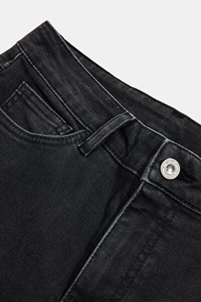 SİYAH STRAIGHT JEAN PANTOLON 7