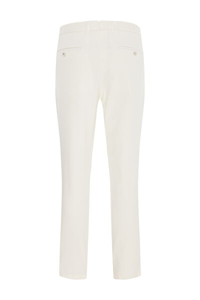 BEYAZ STRAIGHT SPOR PANTOLON 5