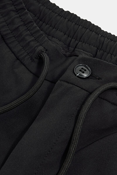 SİYAH STRAIGHT SPOR PANTOLON 5