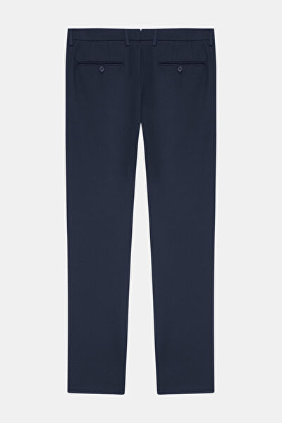 LACİVERT BORU PAÇA PANTOLON 5