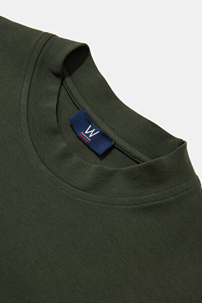 YEŞİL BİSİKLET YAKA UZUN KOLLU SWEATSHIRT 3
