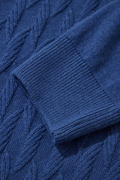 İNDİGO BİSİKLET YAKA UZUN KOLLU KAZAK 4