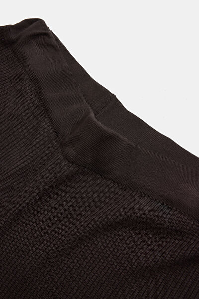 KAHVE WIDE LEG SPOR PANTOLON 6