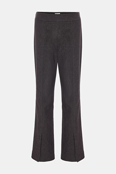 ANTRASİT WIDE LEG PANTOLON 4
