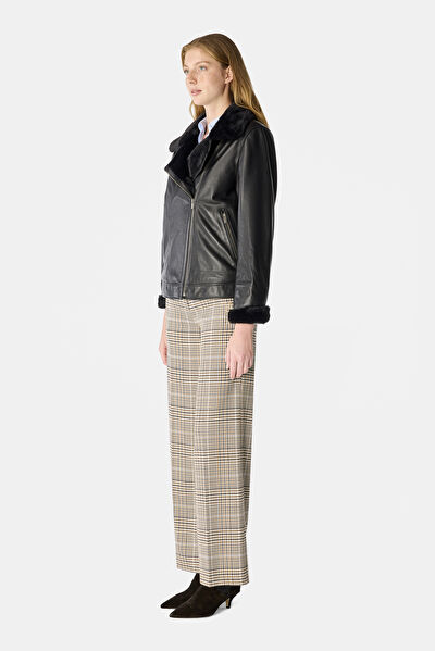 KAHVE WIDE LEG PANTOLON 3