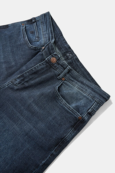 REGULAR LACİVERT JEAN PANTOLON 3