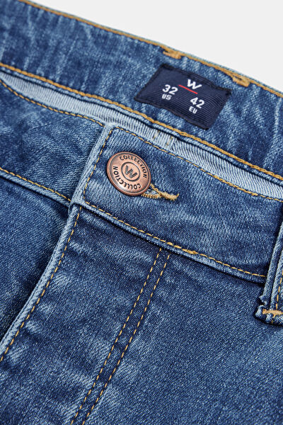 MAVİ SLIM JEAN PANTOLON 3