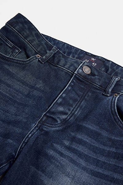 LACİVERT SLIM JEAN PANTOLON 3