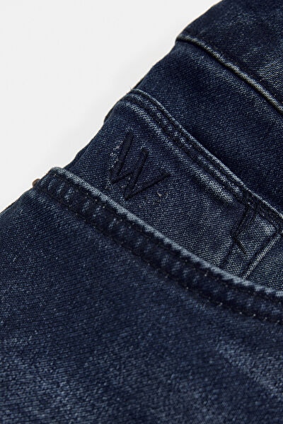 LACİVERT SLIM JEAN PANTOLON 4