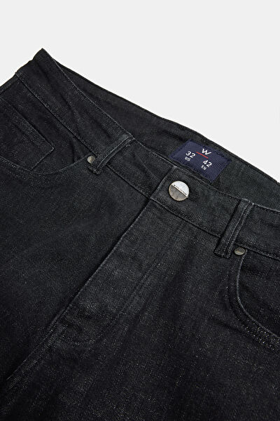 SİYAH REGULAR JEAN PANTOLON 3