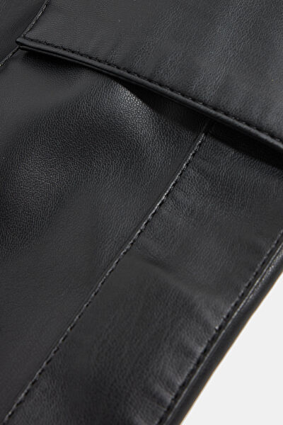 SİYAH WIDE LEG PANTOLON 7