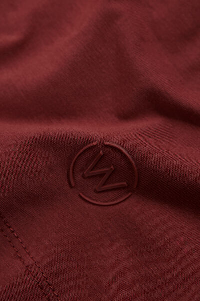 BORDO BİSİKLET YAKA T-SHIRT 4
