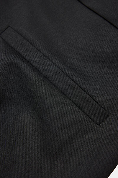 SİYAH WIDE LEG PANTOLON 4