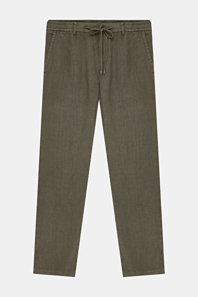 YEŞİL BORU PAÇA JOGGER SPOR PANTOLON 4