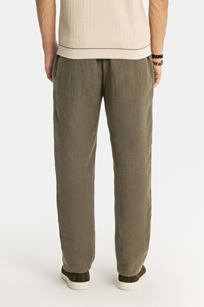 YEŞİL BORU PAÇA JOGGER SPOR PANTOLON 3