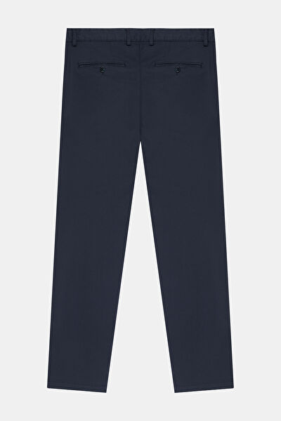 LACİVERT BORU PAÇA CHİNO SPOR PANTOLON 4
