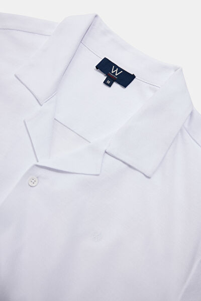 BEYAZ POLO YAKA T-SHIRT 3