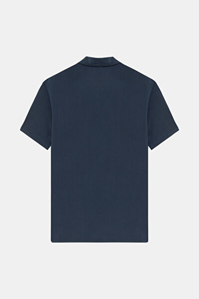 STANDART KALIP LACİVERT POLO YAKA T-SHİRT 6