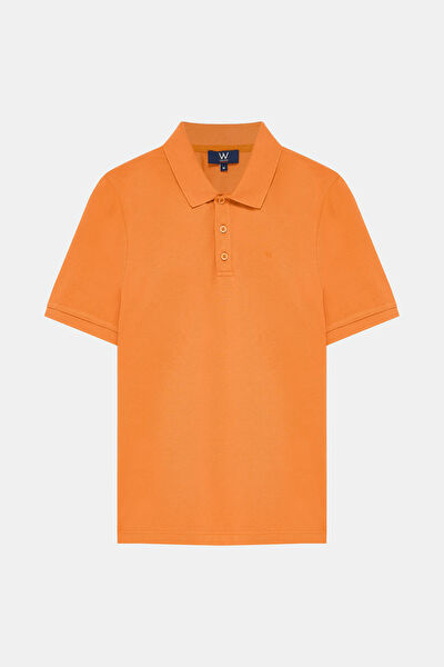 TURUNCU POLO YAKA T-SHIRT 3