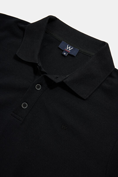 SİYAH POLO YAKA T-SHIRT 3
