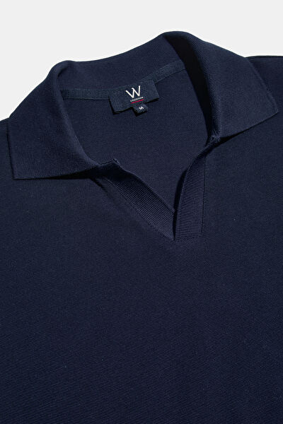 LACİVERT POLO YAKA T-SHİRT 3