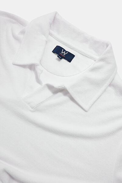 BEYAZ POLO YAKA T-SHIRT 3