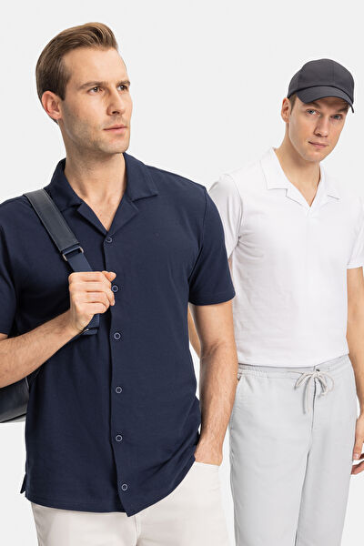 BEYAZ POLO YAKA T-SHIRT 5