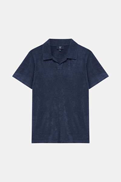 LACİVERT POLO YAKA T-SHIRT 4