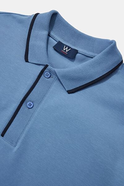 MAVİ POLO YAKA T-SHIRT 3