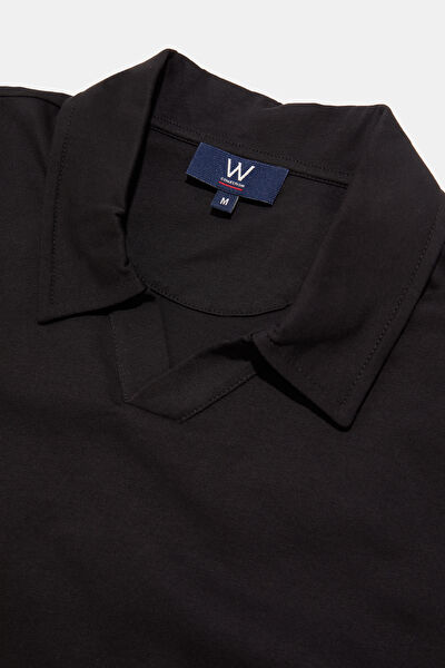SİYAH POLO YAKA T-SHIRT 3