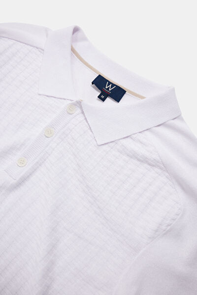BEYAZ POLO YAKA T-SHIRT 3